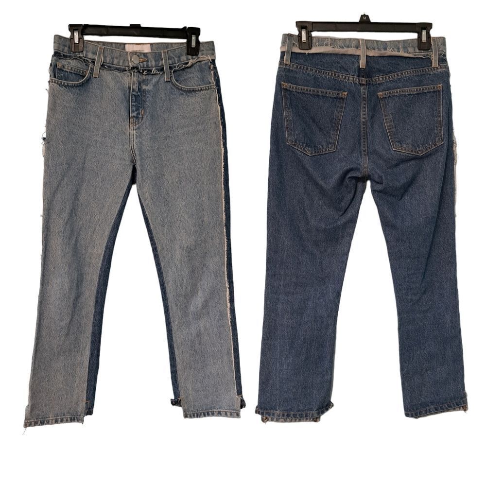 Current Elliott The High Waist Somera Straight Jeans in Cavan Size 25